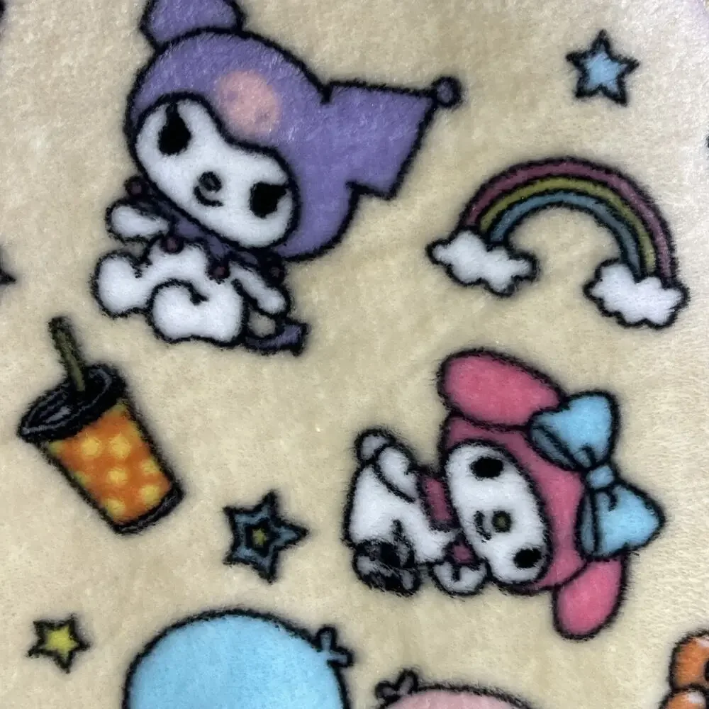 Hello Kitty & Friends Throw Blanket 60”x70” My Melody 2024 Sanrio Cloud Soft